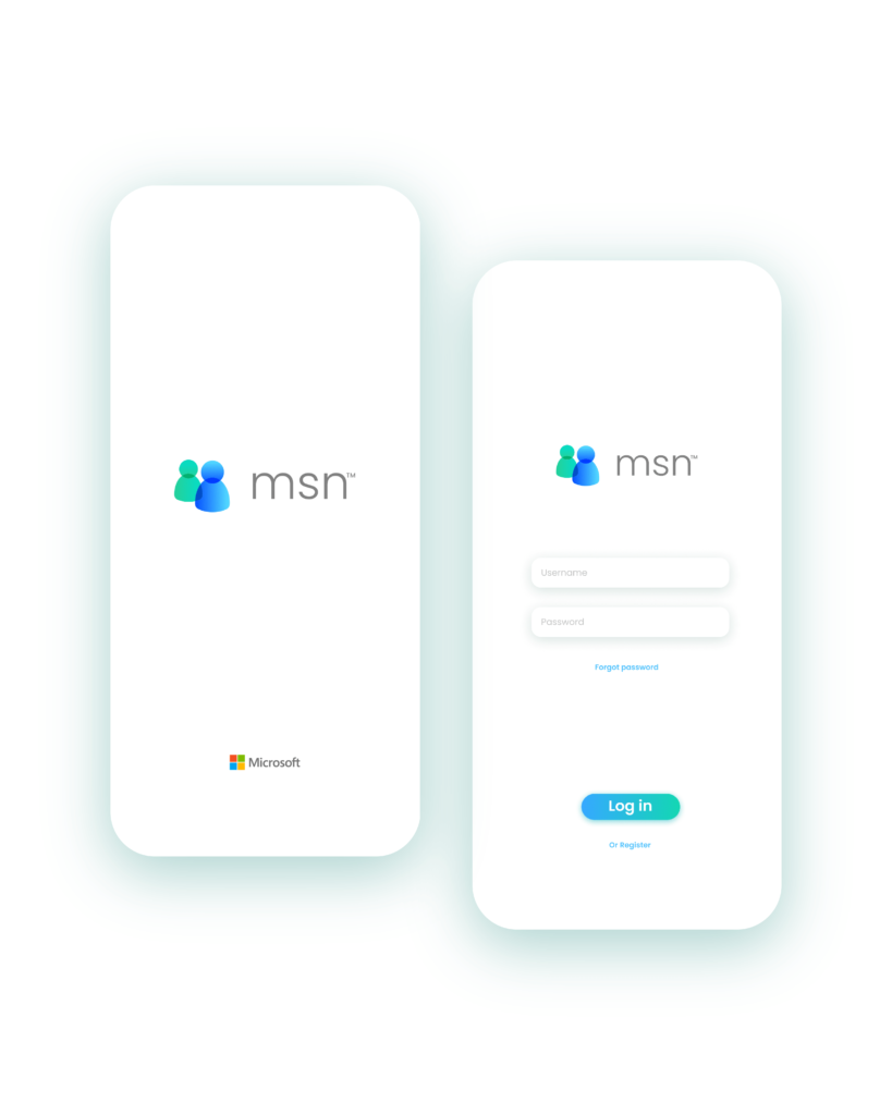 Msn windows live messenger microsoft app application iphone smartphone new